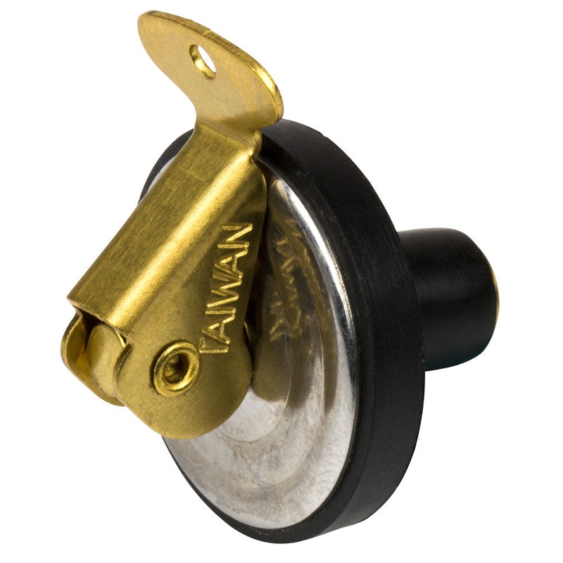 Sea-Dog Brass Baitwell Plug – 3/8″ [520091-1]