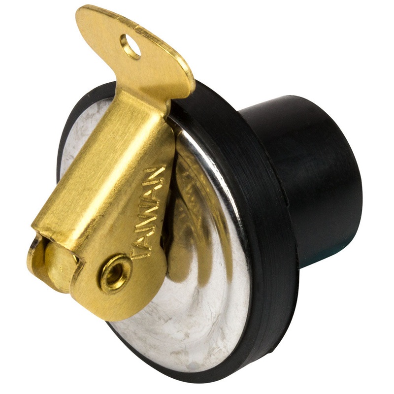 Sea-Dog Brass Baitwell Plug – 5/8″ [520093-1]