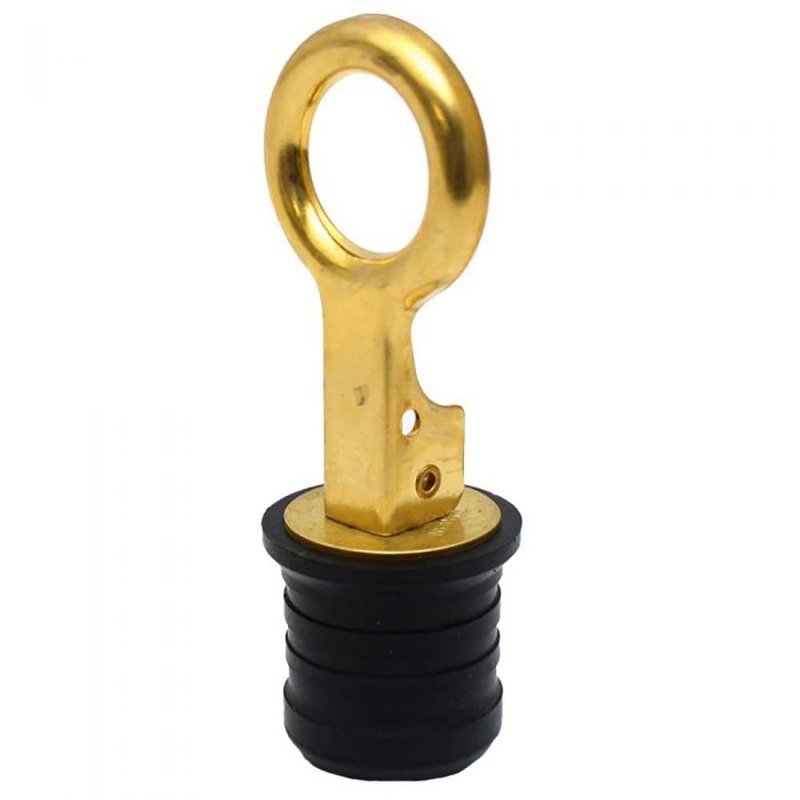 Sea-Dog Brass Snap Handle Drain Plug – 1-1/4″ [520072-1]