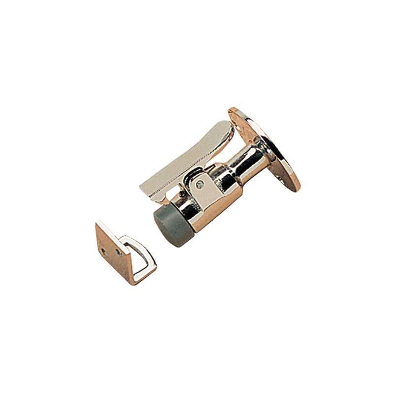Sea-Dog Door Stop  Catch – Chrome – 2″ [222710-1]
