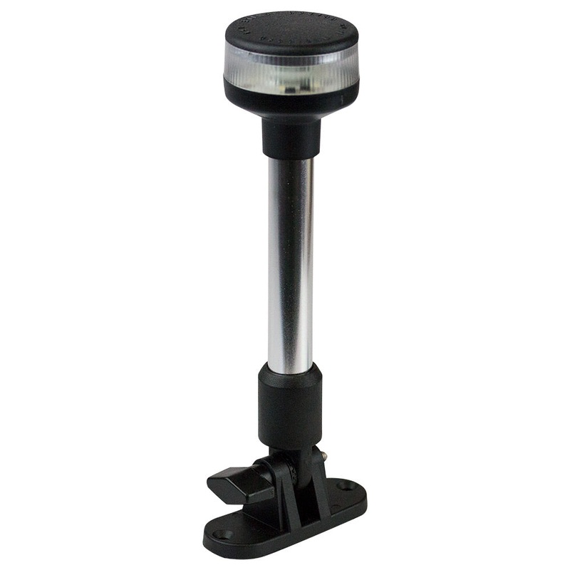 Sea-Dog LED Fold Down All Around Light f/Pontoon Boat – 9″ [400023-1]