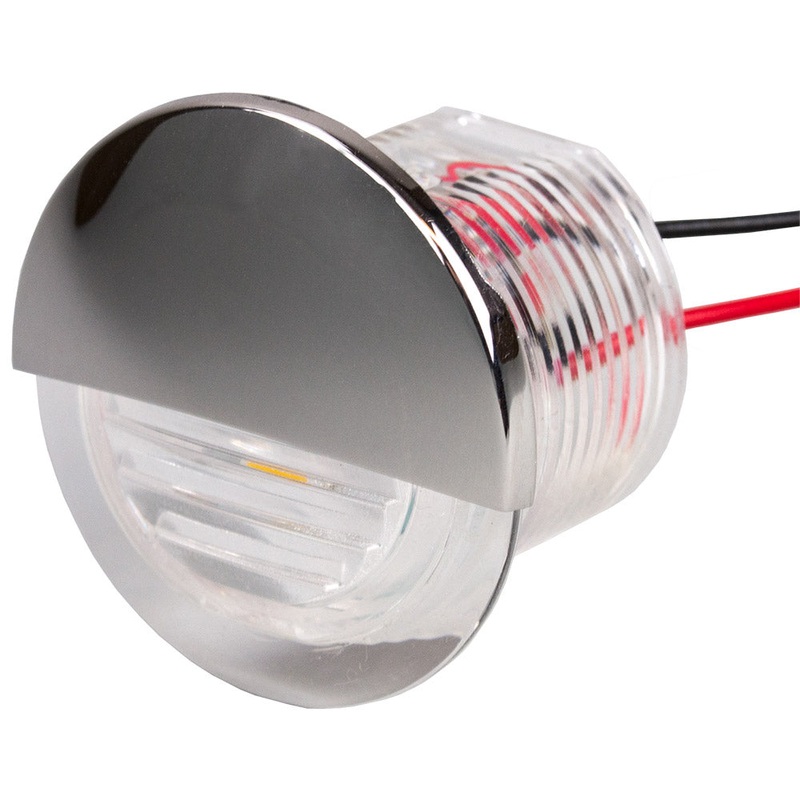 Sea-Dog Round LED Flush Mount Courtesy Light – White [401270-1]