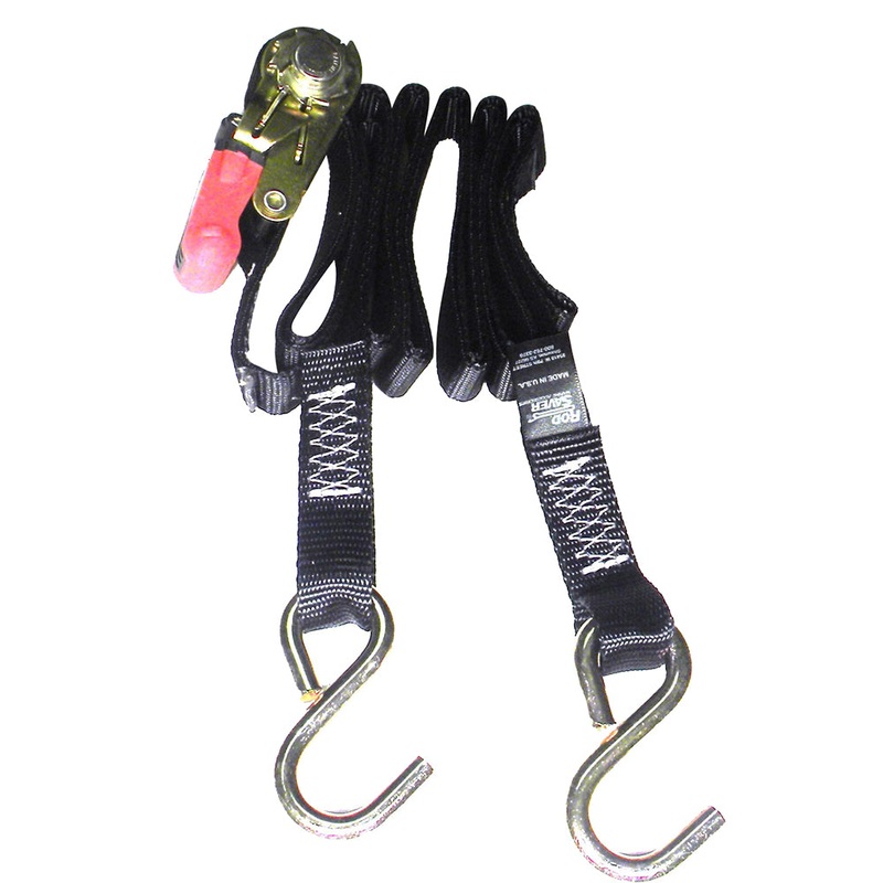 Rod Saver Ratchet Gunwale Tie-Down – 1″ x 10 [R1GW10]