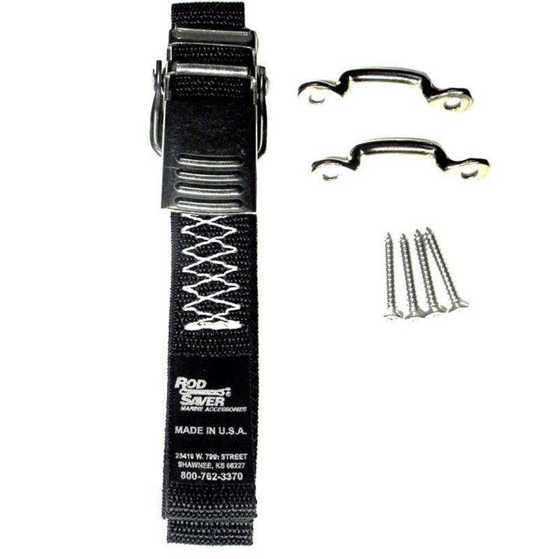 Rod Saver Stainless Steel Battery/Gas Tank Tie-Down – 48″ [SSBGTD]
