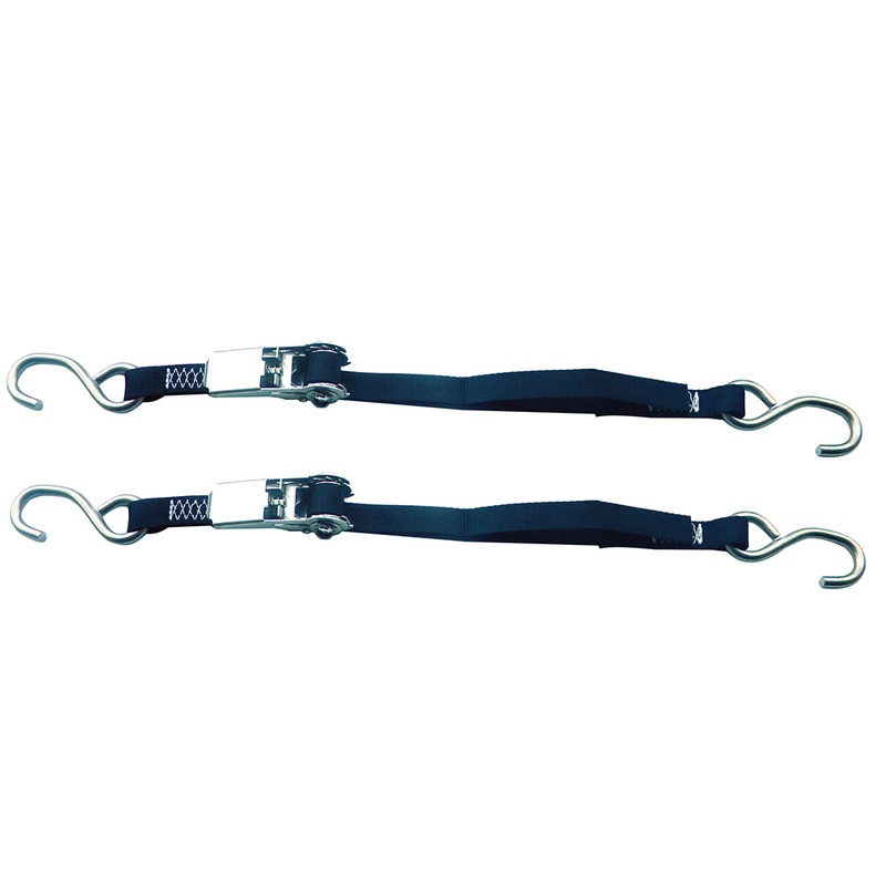 Rod Saver Stainless Steel Ratchet Tie-Down – 1″ x 4 – Pair [SSRTD4]