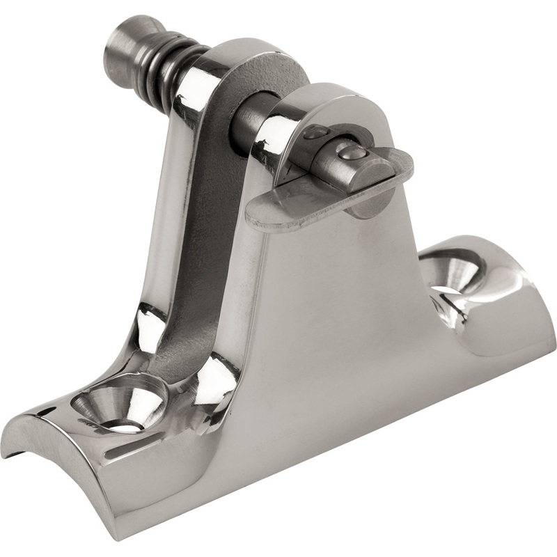 Sea-Dog Stainless Steel 90 Concave Base Deck Hinge – Removable Pin [270245-1]