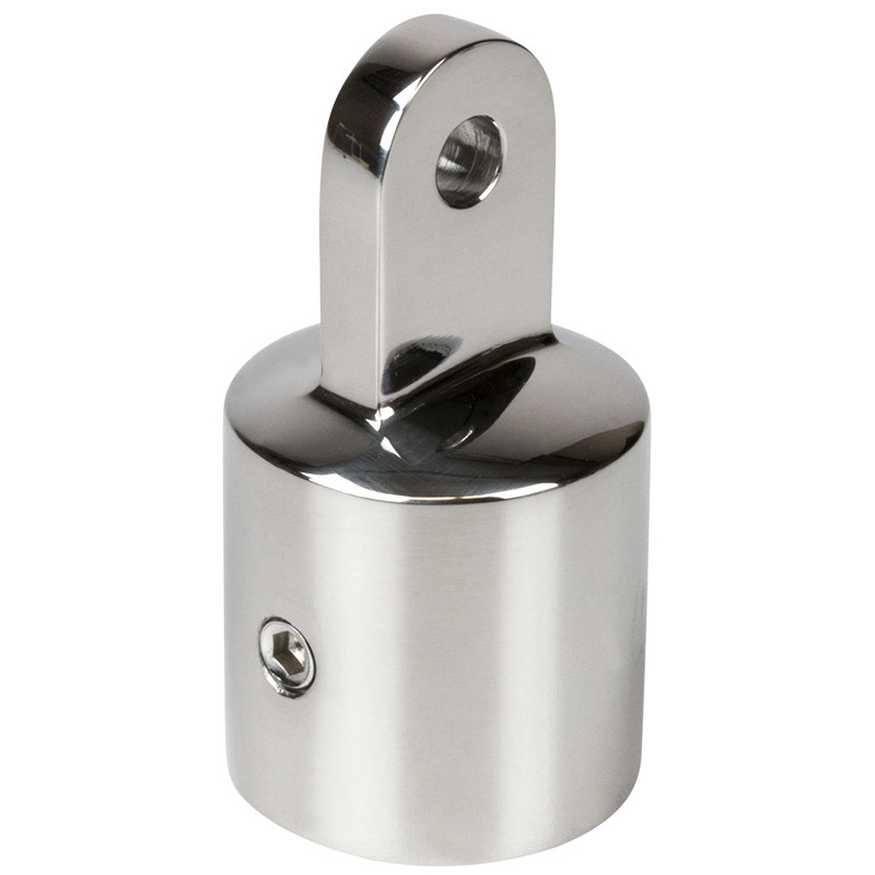 Sea-Dog Stainless Top Cap – fits 1″ O.D. tube -1/4″ pin [270101-1]