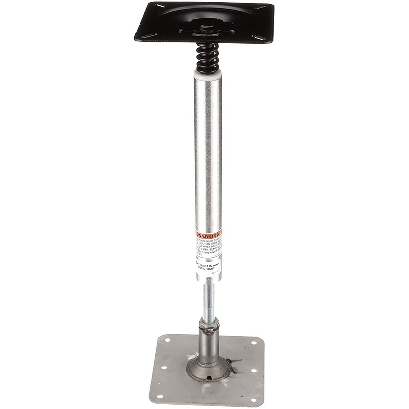 Attwood SWIVL-EZE LockN-Pin 3/4″ Pedestal Kit 13″ Post 7″ x 7″ Stainless Steel Base Plate Threaded [977339-T]