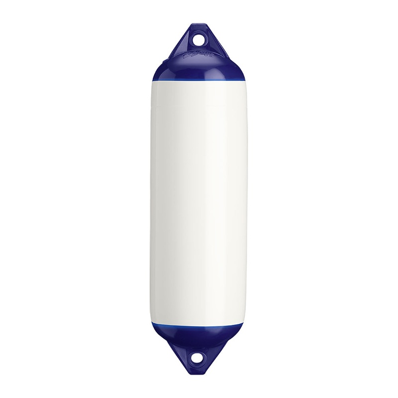 Polyform F-3 Twin Eye Fender 8.2″ x 30″ – White [F-3 WHITE]