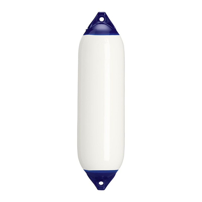 Polyform F-6 Twin Eye Fender 11″ x 42″ – White [F-6 WHITE]