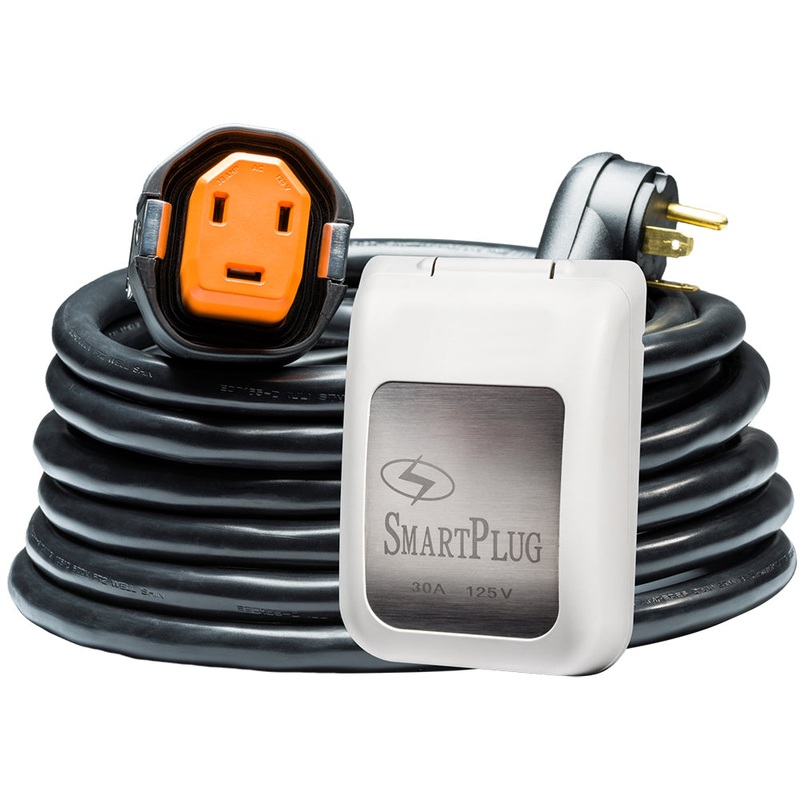 SmartPlug RV Kit 30 AMP Dual Configuration Cordset  White Inlet Combo – 30 [R30303BM30PW]