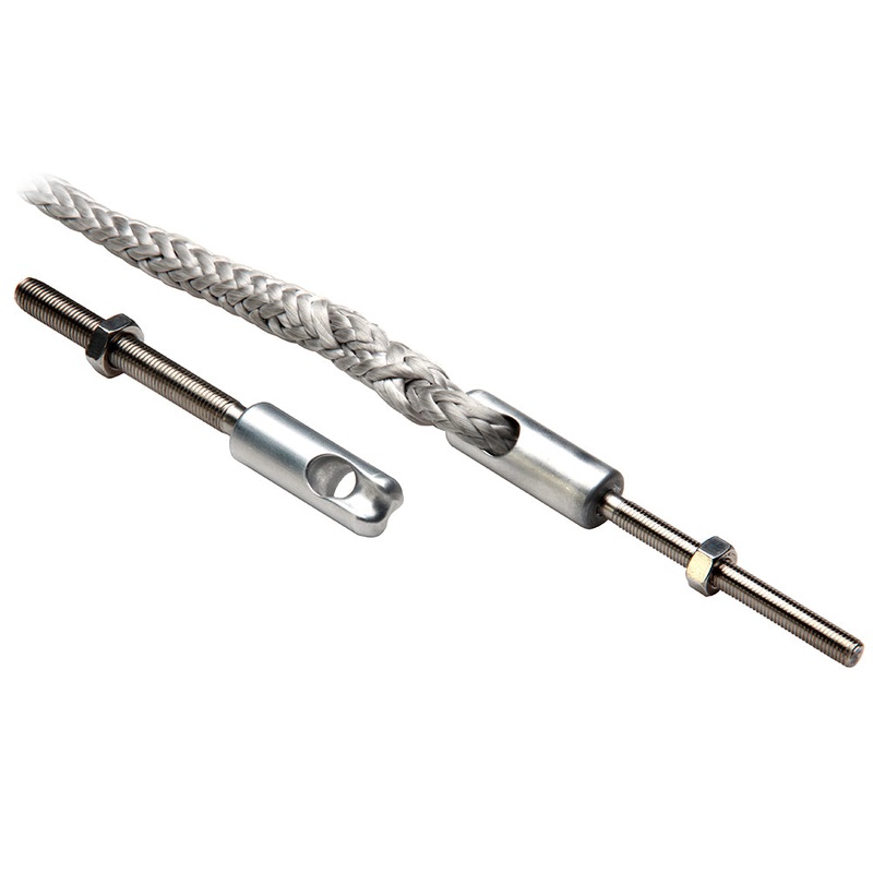 C. Sherman Johnson Splice Eye w/Threaded Stud: 1/4″ -28 x 2-1/2″ RH w/Splice Eye [20-62]