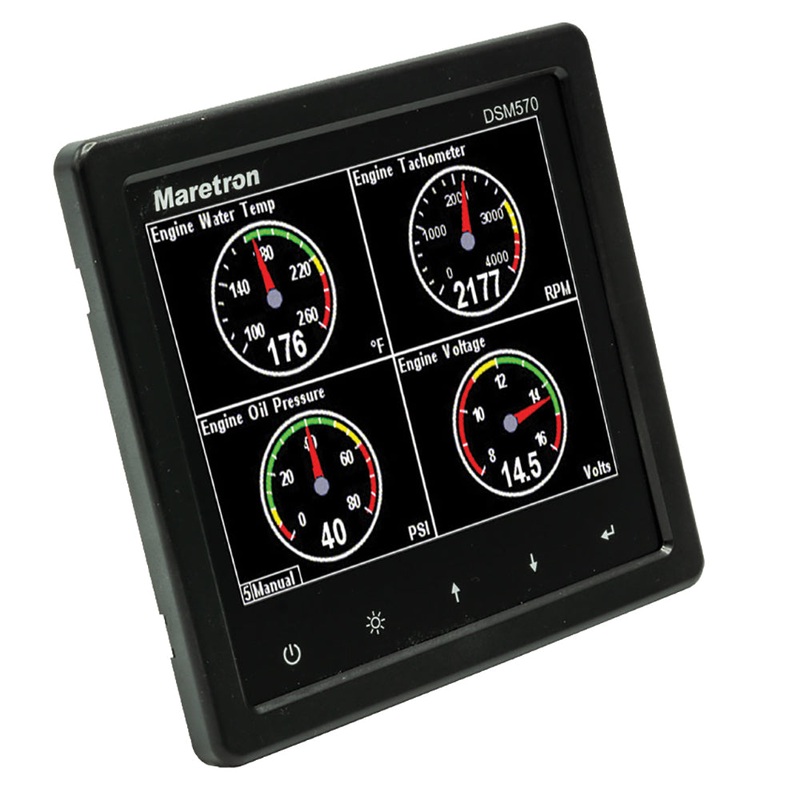 Maretron DSM570 5.7″ High Resolution Color Display w/Black Enclosure [DSM570-01]
