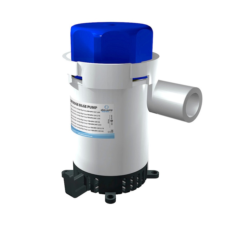 Albin Group Cartridge Bilge Pump 1100GPH – 12V [01-02-005]
