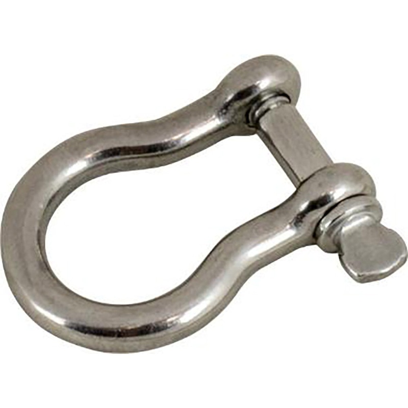 Sea-Dog Bow Shackle – 7/8″ Diameter, 1″ Opening, 316 Cast Stainless Steel [147062-1]