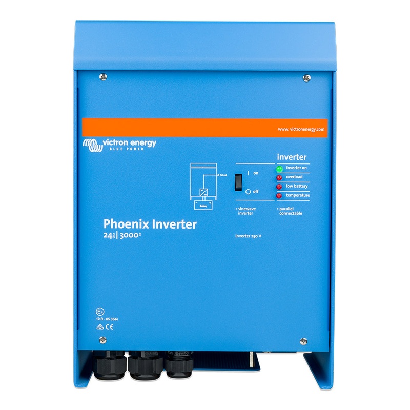 Victron Phoenix Inverter 24 VDC – 3000W – 120 VAC – 60Hz -VE.Bus [PIN243020100]
