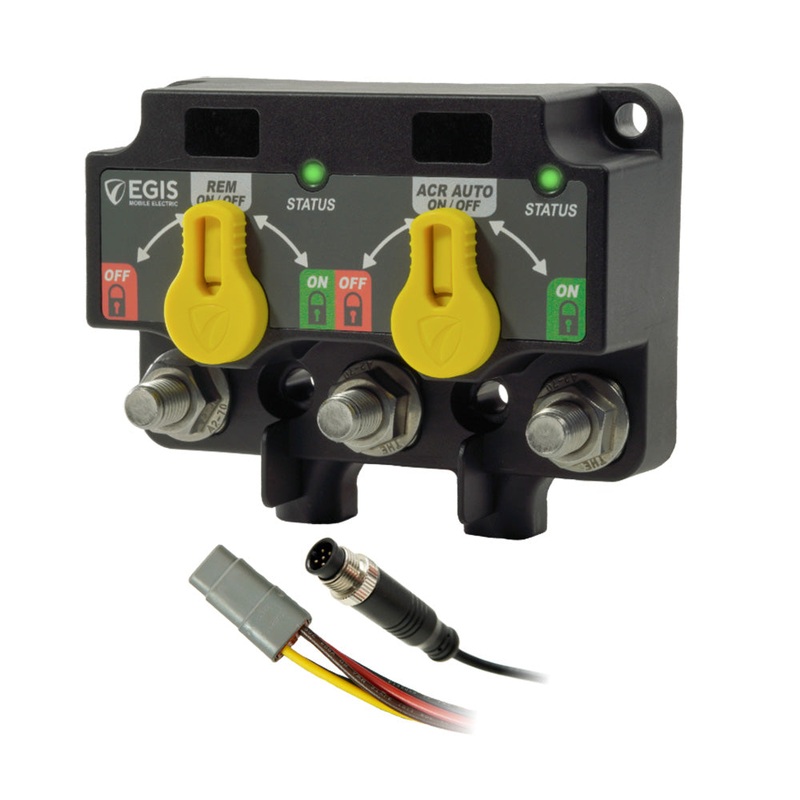 Egis Dual XD – NMEA 2000 – ACR/Relay w/Knobs – 8 Position DT [9821-8350]