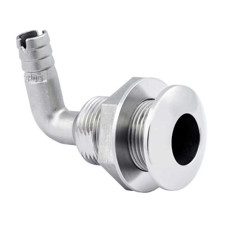 Whitecap 1-1/2″ Duplex Stainless Steel 90 Degree Thru-Hull Fitting [6581X]