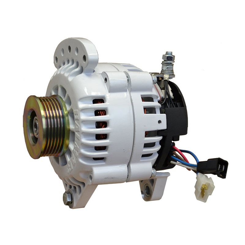 Balmar Alternator 120 Amp 12V 3.15″ Dual foot Saddle Single K6 Pulley w/Isolated Grounding [60-120-K6]