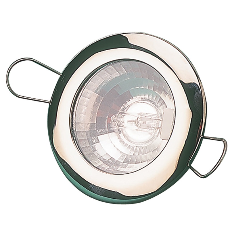 Sea-Dog LED Overhead Light 2-7/16″ – Brushed Finish – 60 Lumens – Clear Lens – Stamped 304 Stainless Steel [404330-3]