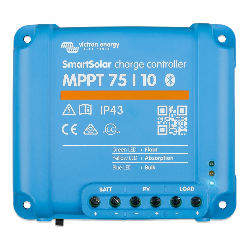 Victron SmartSolar MPPT Solar Charge Controller – 75V – 10Amp – UL Approved [SCC075010060R]