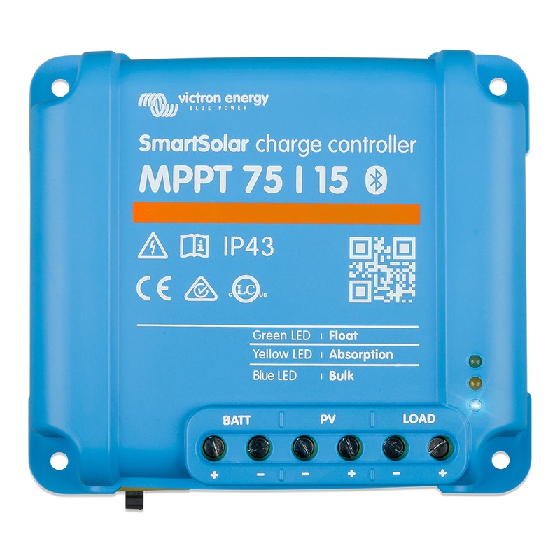 Victron SmartSolar MPPT Solar Charge Controller – 75V – 15Amp – UL Approved [SCC075015060R]