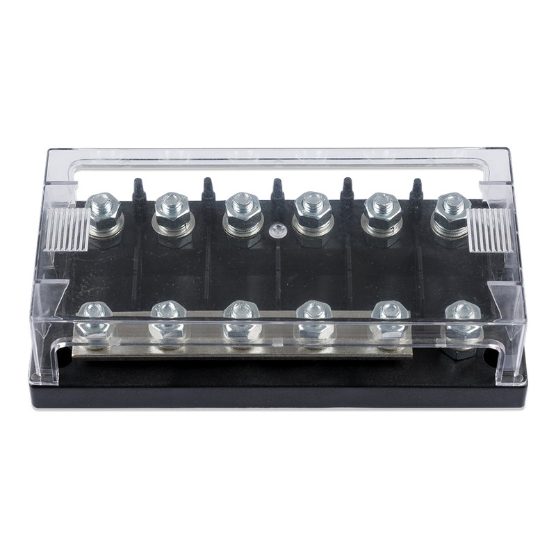 Victron 6-Way Mega Fuse Holder w/Busbar – 250A [CIP050060000]