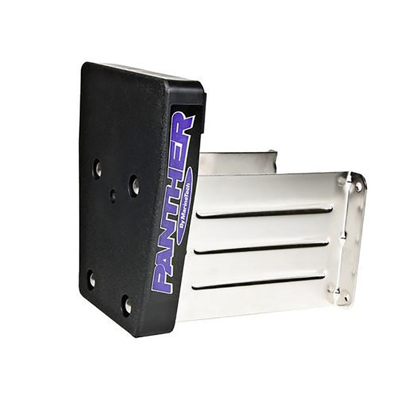 Panther Marine Outboard Motor Bracket – Stainless Steel – Fixed 35HP [55-0028]
