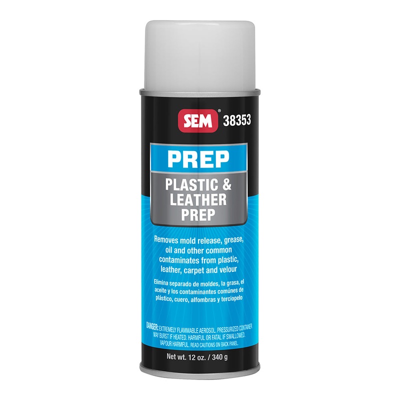 SEM Plastic  Leather Prep – 12oz [38353]