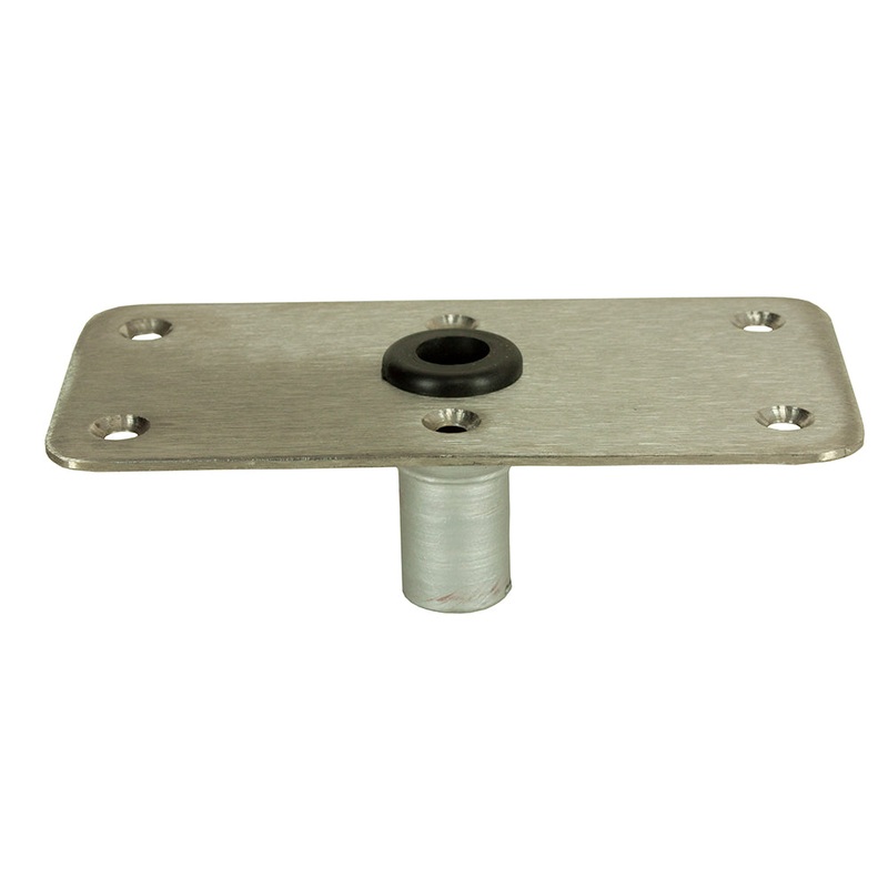 Springfield KingPin 4″ x 8″ – Stainless Steel – Rectangular Base (Standard) [1620005]