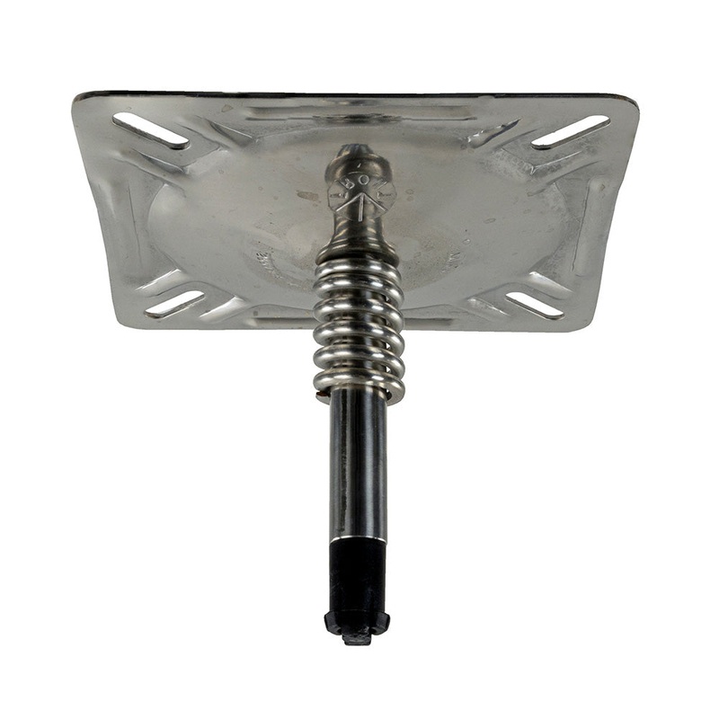 Springfield KingPin 7″ x 7″ Seat Mount w/Spring – Polished [1614201-PP]