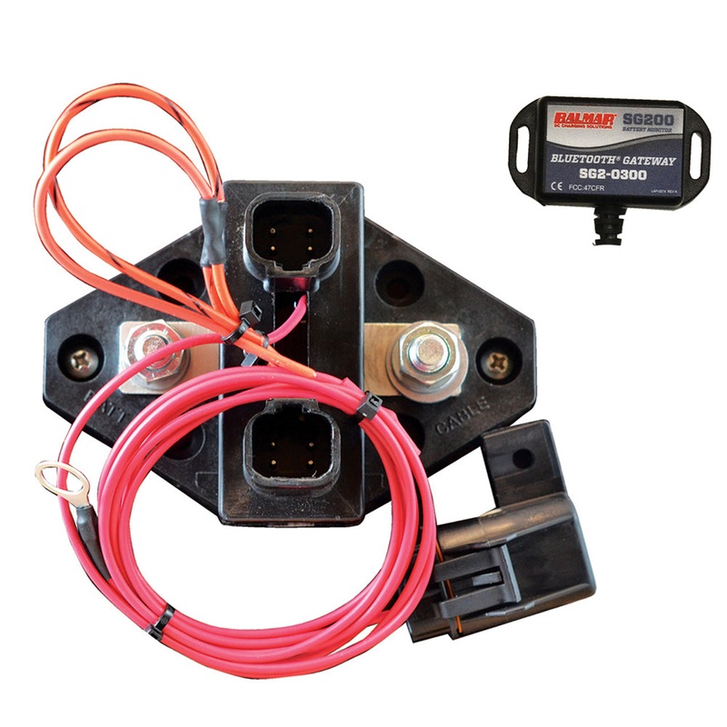 Balmar SG205 Battery Monitor Kit w/Bluetooth Gateway – No Display [SG205]