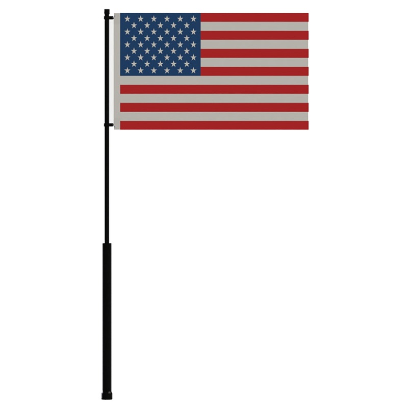 Mate Series Flag Pole – 72″ w/USA Flag [FP72USA]