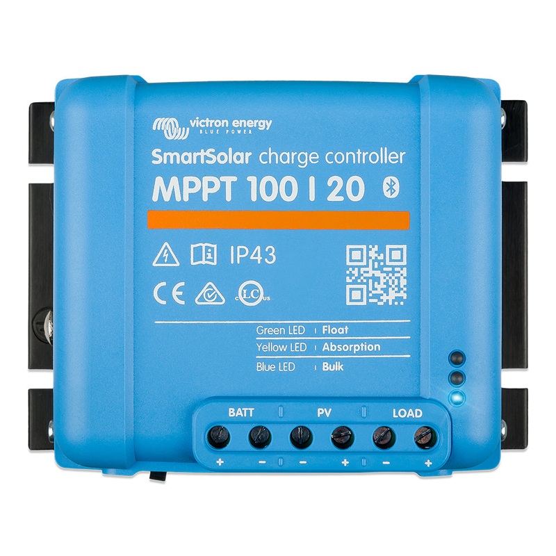 Victron SmartSolar MPPT 100/20 – Up to 48 VDC – UL Approved [SCC110020160R]