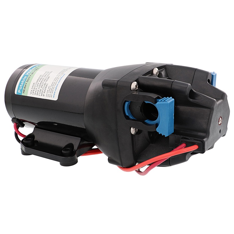 Flojet Heavy Duty RV Water Pump w/Strainer – 12V – 4GPM – 50PSI [Q401V-117S-3A]