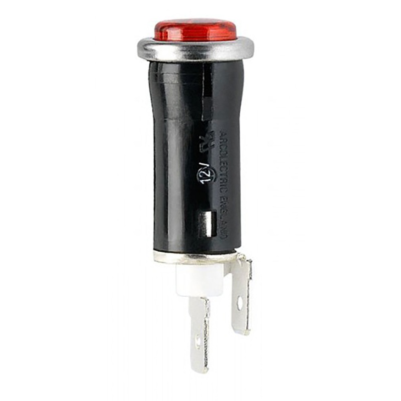 VDO Red Snap-In Panel Mount Light – 12V [600-844]