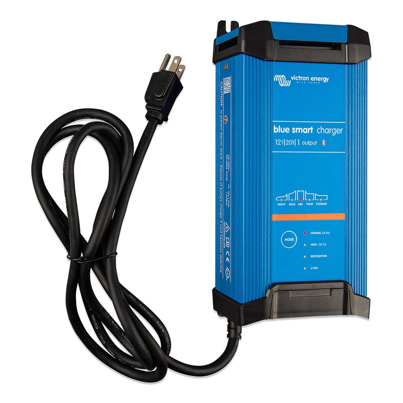 Victron Blue Smart IP22 12VDC 20A 3 Bank 120V Charger – Dry Mount [BPC122046102]
