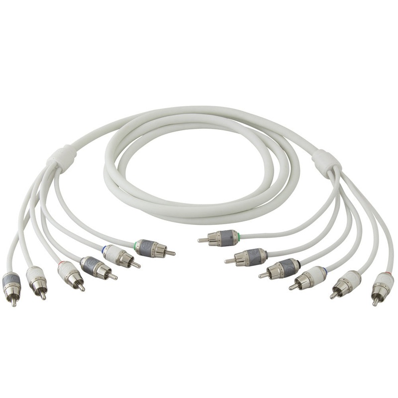 T-Spec V10 Series RCA Audio Cable – 6 Channel – 17 (5.18 M) [V10R176]