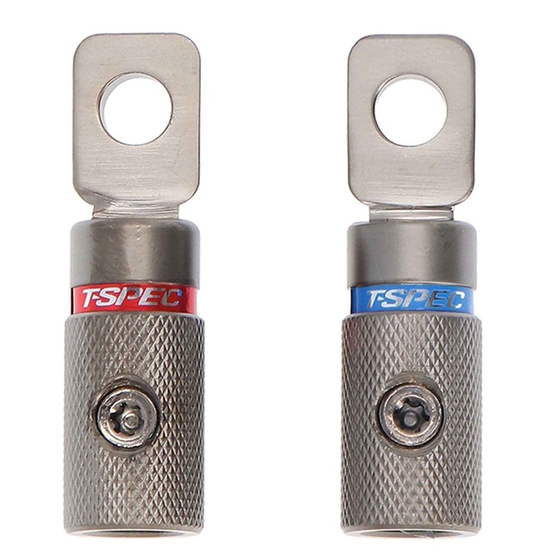 T-Spec VR48 V10 Heavy Duty Set Screw Terminals – 4 AWG – 2 Pack [VR48]