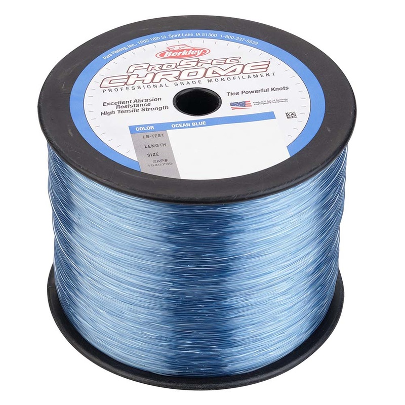 Berkley ProSpec Chrome Ocean Blue Monofilament – 130 lb – 2000 yds – PSC5B130-OBL [1545751]
