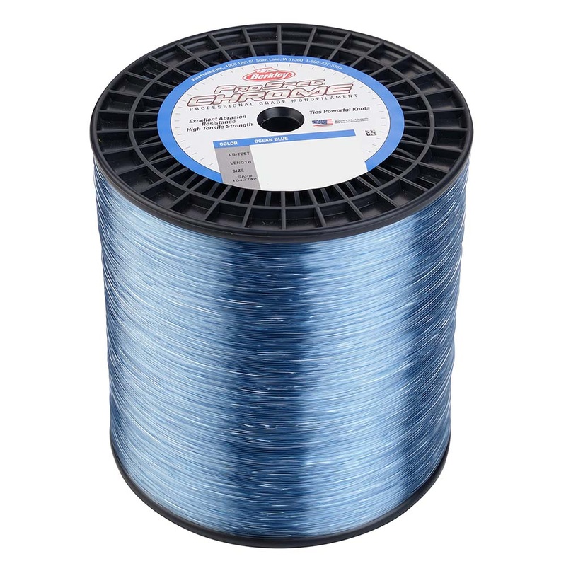 Berkley ProSpec Chrome Ocean Blue Monofilament – 80 lb – 3750 yds – PSC5B80-OBL [1545749]