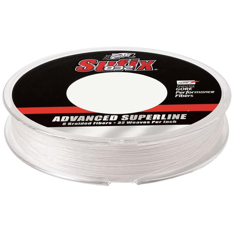 Sufix 832 Advanced Superline Braid – 8lb – Ghost – 150 yds [660-008GH]