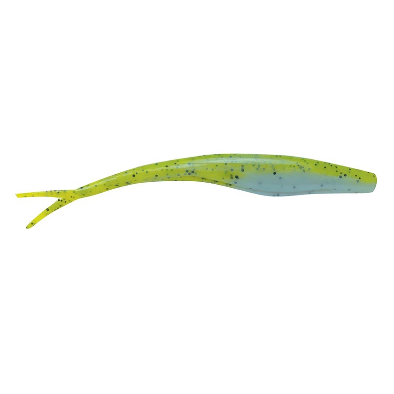 Berkley Gulp! Saltwater Jerk Shad – 5″ – Chartreuse Pepper Neon [1121793]