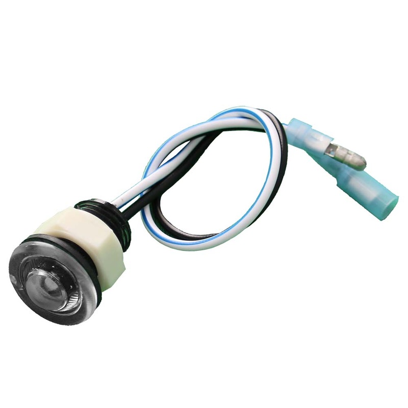 Innovative Lighting RGB Domed Bulkhead Light w/2 Wires – .156″ Bullets [011-E592-7]