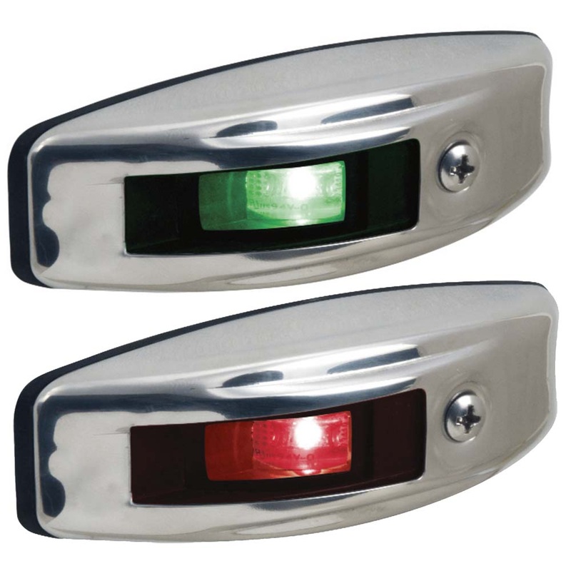 Perko 12V LED Side Light – Stainless Steel [0618000STS]
