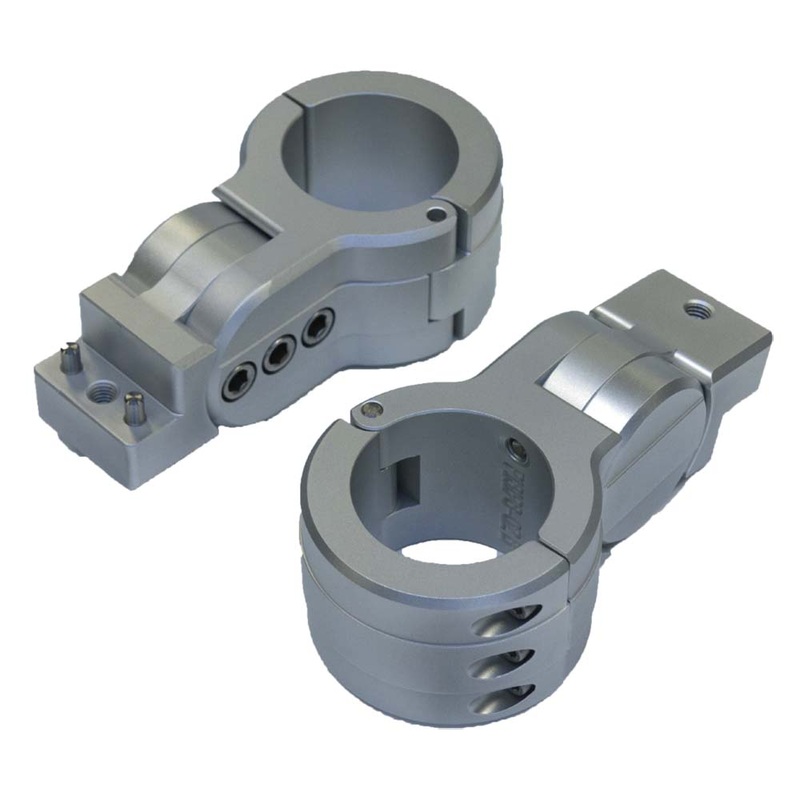 PTM Watersports Board Rack Mounts – 2.5″ Pipe Clamp – Titanium Grey [P13198-2500TEBGR]