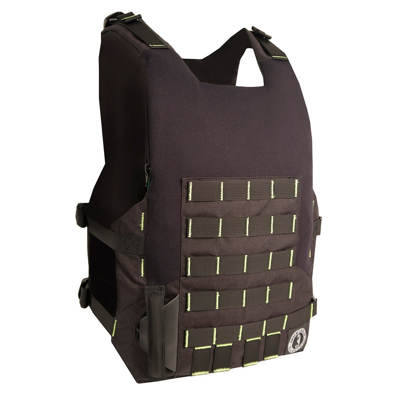 Mustang Rescue Swimmer Vest – Fluorescent Yellow/Green/Black – Manual [MRV170-251-0-206]