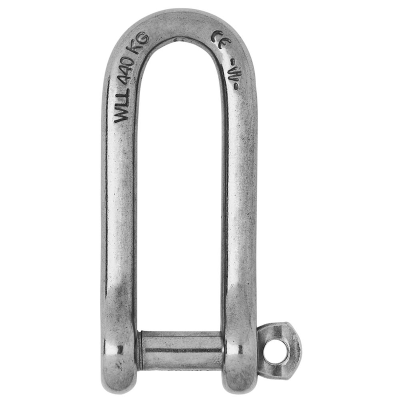 Wichard Captive Pin Long D Shackle – Diameter 4mm – 5/32″ [01411]
