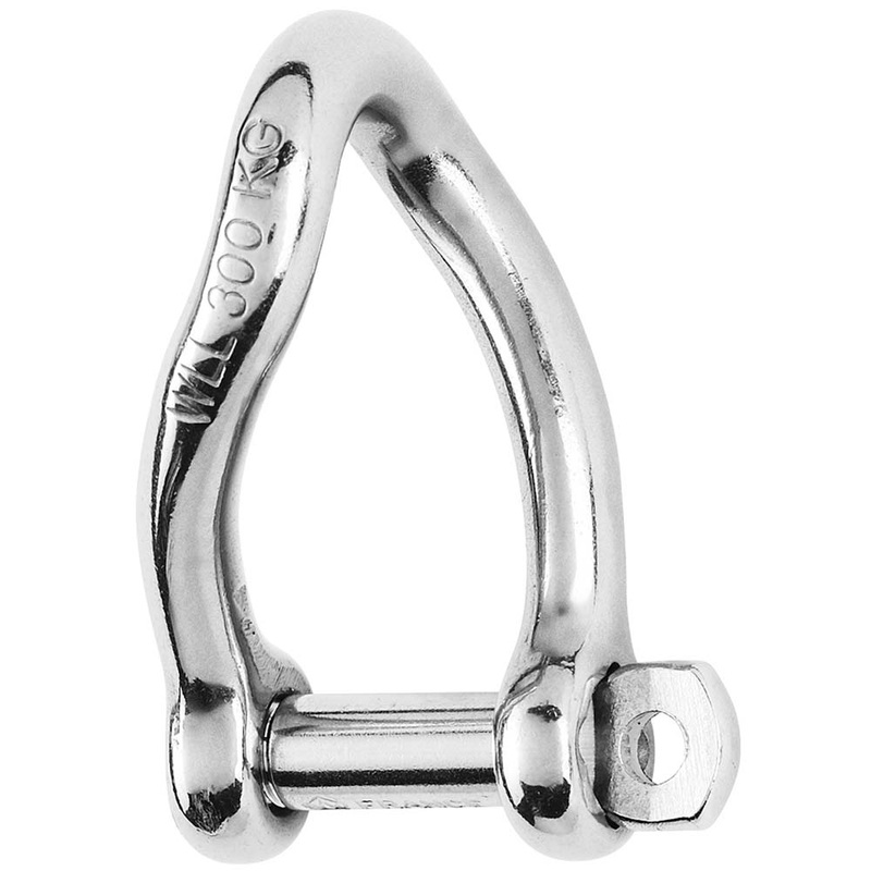 Wichard Self-Locking Twisted Shackle – Diameter 8mm – 5/16″ [01224]