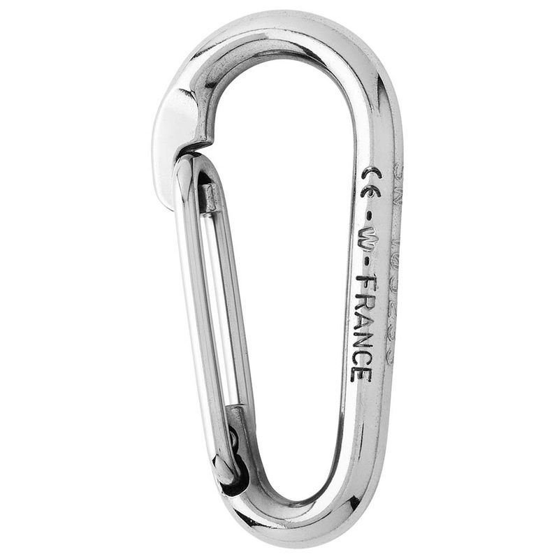 Wichard Symmetric Carbine Hook Without Eye – Length 60mm – 1/4″ [02333]